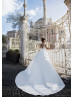 Beaded Ivory Royal Satin Wedding Dress